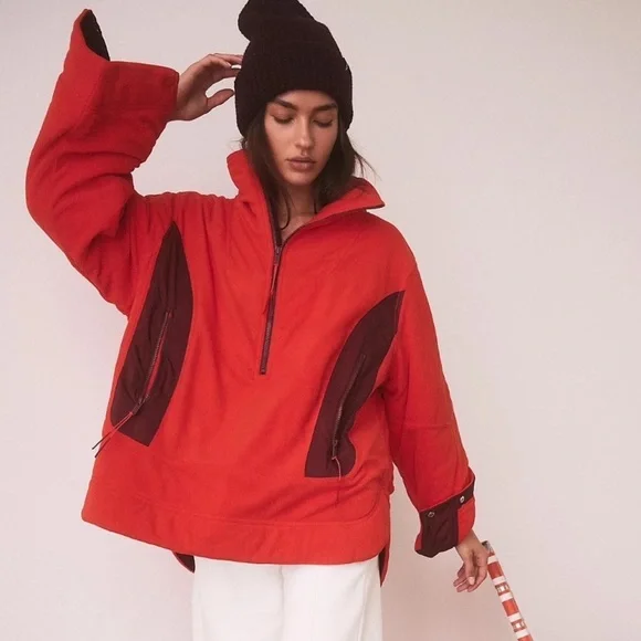 FP Movement by Free People Red Jacket - Picture 1 of 5